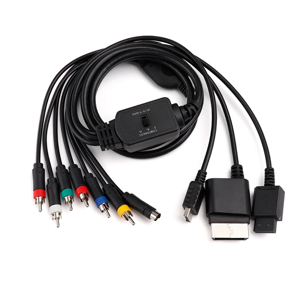 Retro Gaming Cables - High Quality Component Cable S-AV Audio