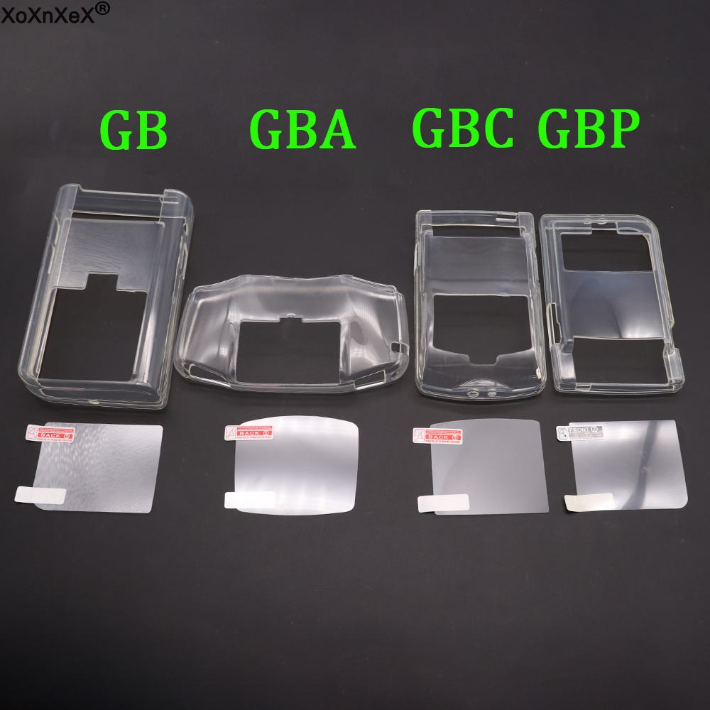 Game Boy Cartridge Holder - 1PC TPU Clear Protective Case Cover
