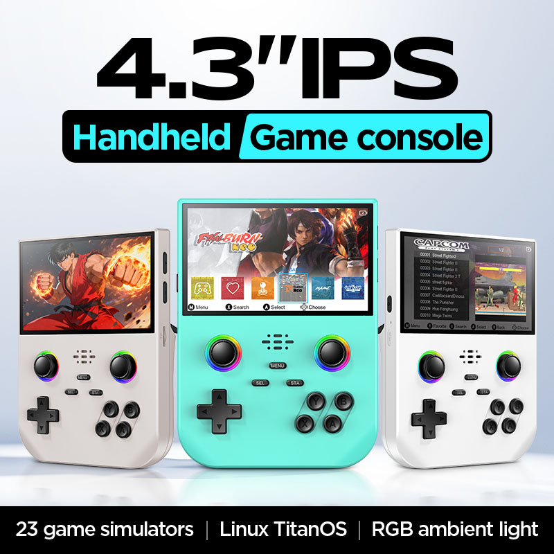 Retro Gaming Gameboy - Retro Handheld Game Console, 4.3 Inch