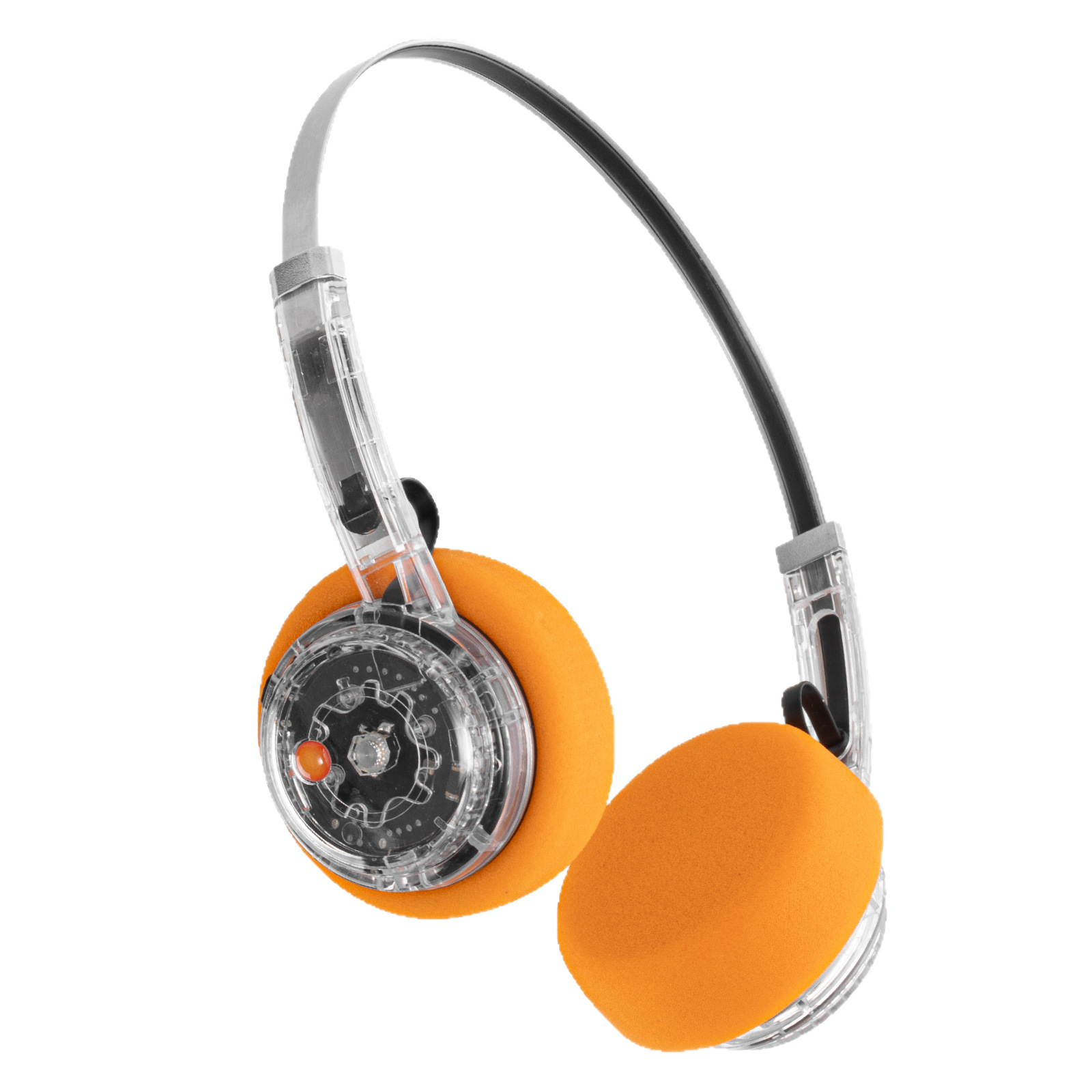 Retro Gaming Headset - Transparent Wireless Headphones Bluetooth Headset with
