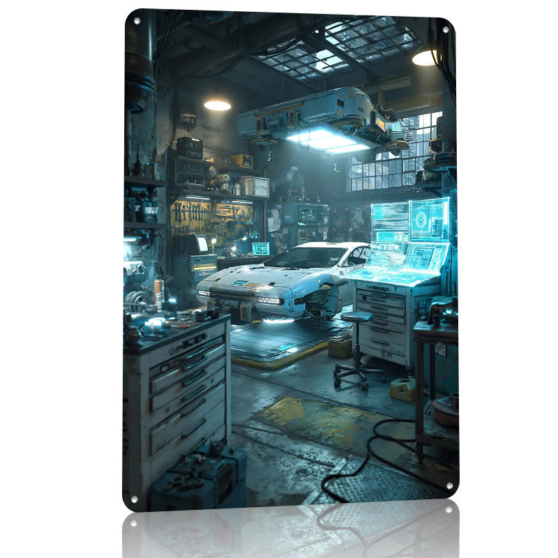 Futuristic Car Repair Garage M - đánh giá và giá Retro Gaming Repair