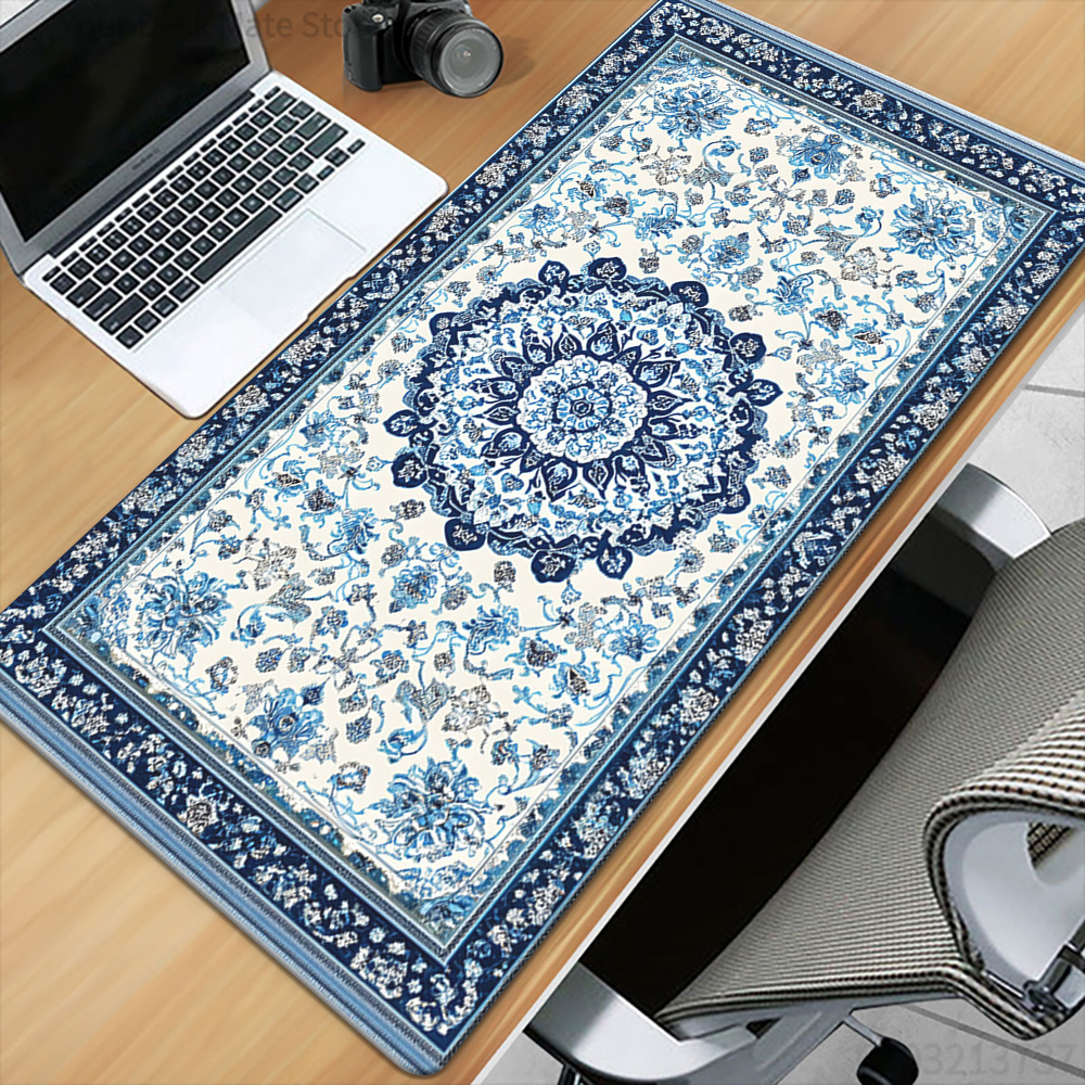 Retro blue Persian  mouse pad  - đánh giá và giá Retro Gaming Xl