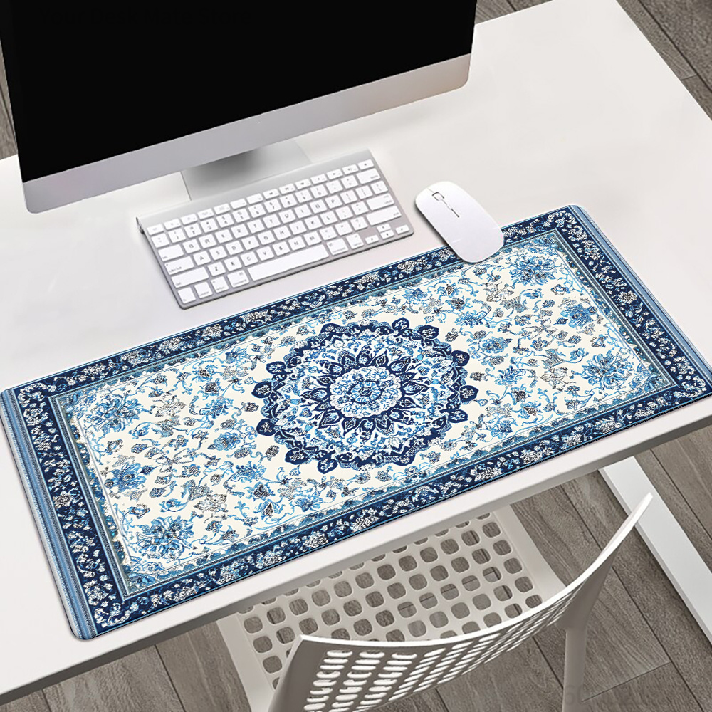 Retro blue Persian  mouse pad  - đánh giá và giá Retro Gaming Xl