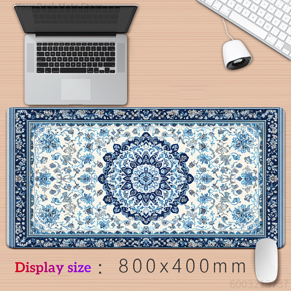 Retro blue Persian  mouse pad  - đánh giá và giá Retro Gaming Xl