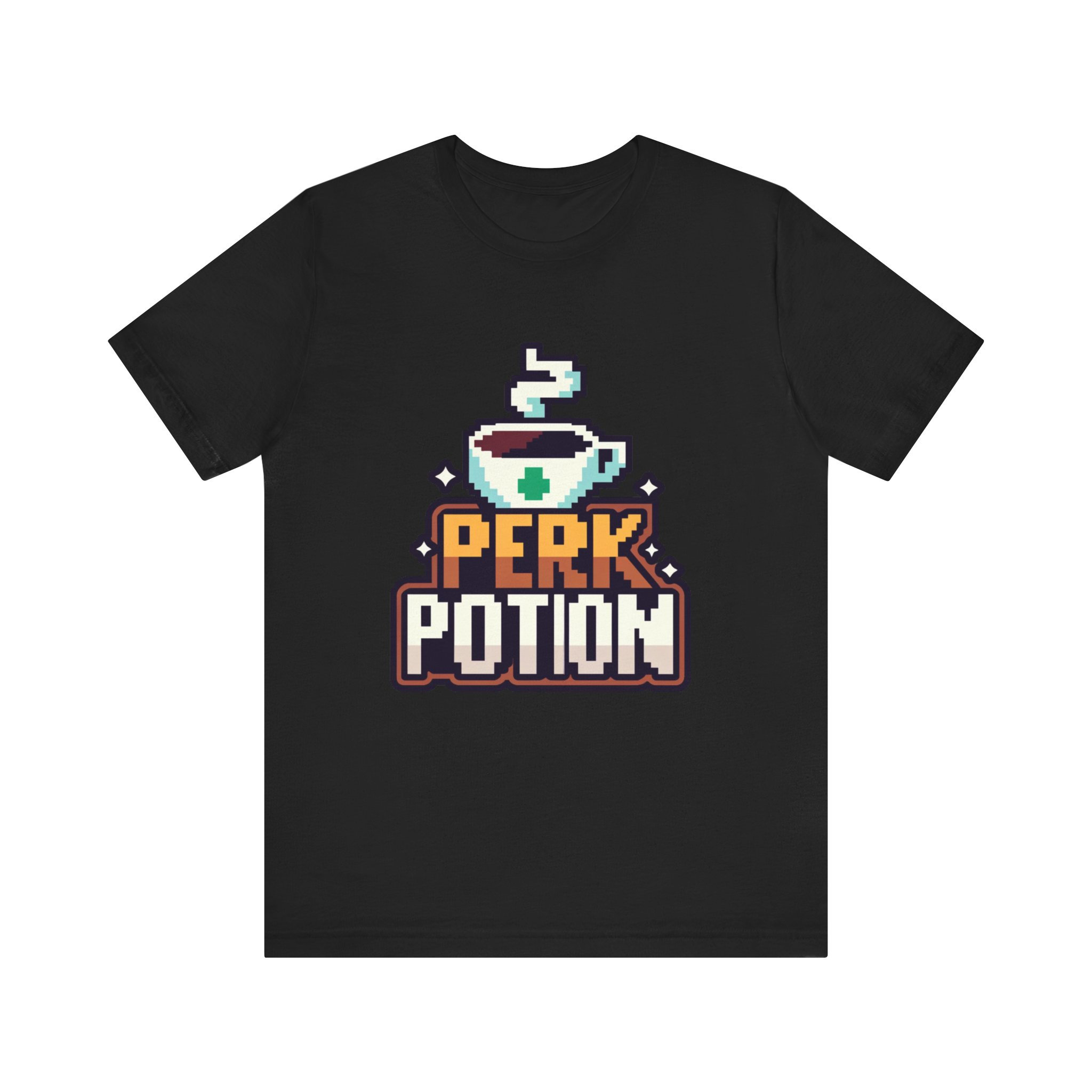 Pixel Coffee T-Shirt Cute Pixe - đánh giá và giá Retro Gaming Gift Ideas