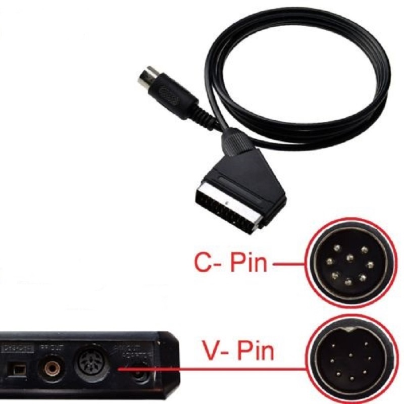 Replacement 1.8M  Scart cable  - đánh giá và giá Retro Gaming Cables
