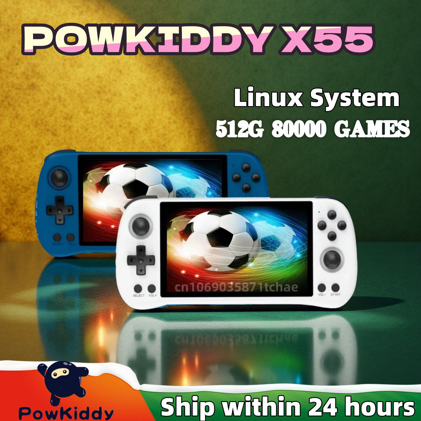 POWKIDDY X55 Handheld Game Con - đánh giá và giá Retro Gaming Gameboy