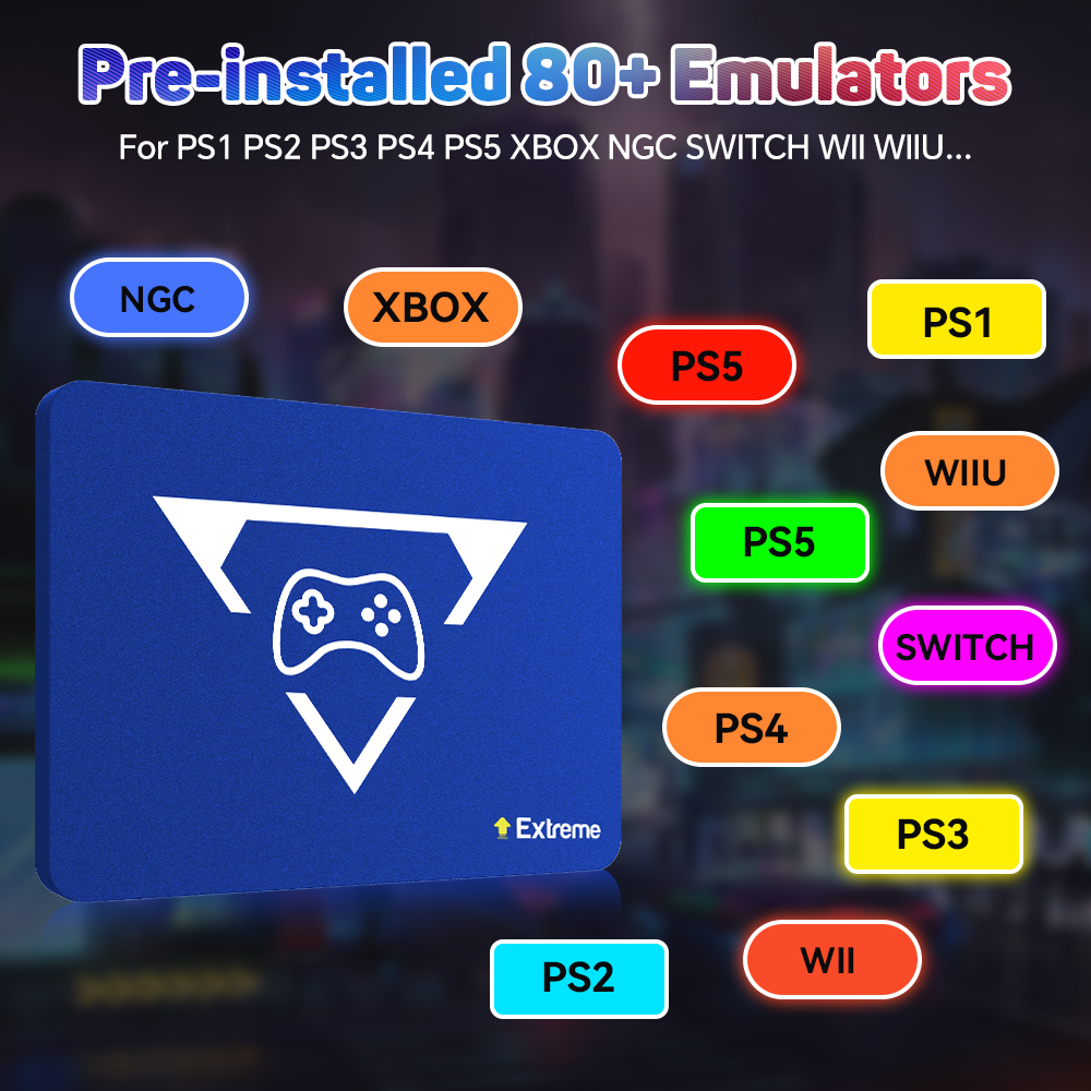 2TB Gaming Emulation Hard Driv - đánh giá và giá Retro Gaming Hdd