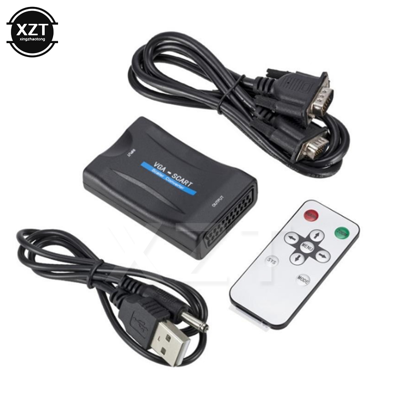 VGA to SCART Video Audio Conve - đánh giá và giá Controller Adapter Usb