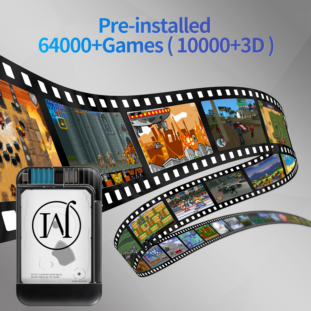 RETROBAT Portable 500G Gaming  - đánh giá và giá Retro Gaming Hdd