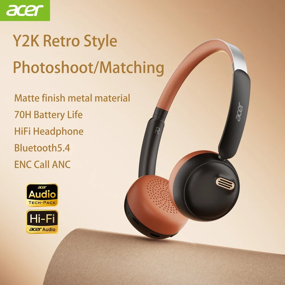 Acer OHW111 Bluetooth Headphon - đánh giá và giá Retro Gaming Headset