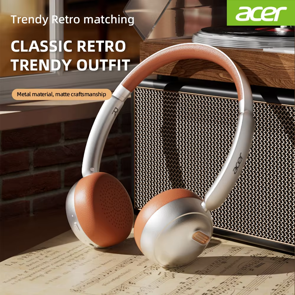Acer OHW111 Bluetooth Headphon - đánh giá và giá Retro Gaming Headset