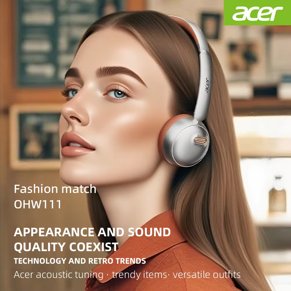 Acer OHW111 Bluetooth Headphon - đánh giá và giá Retro Gaming Headset
