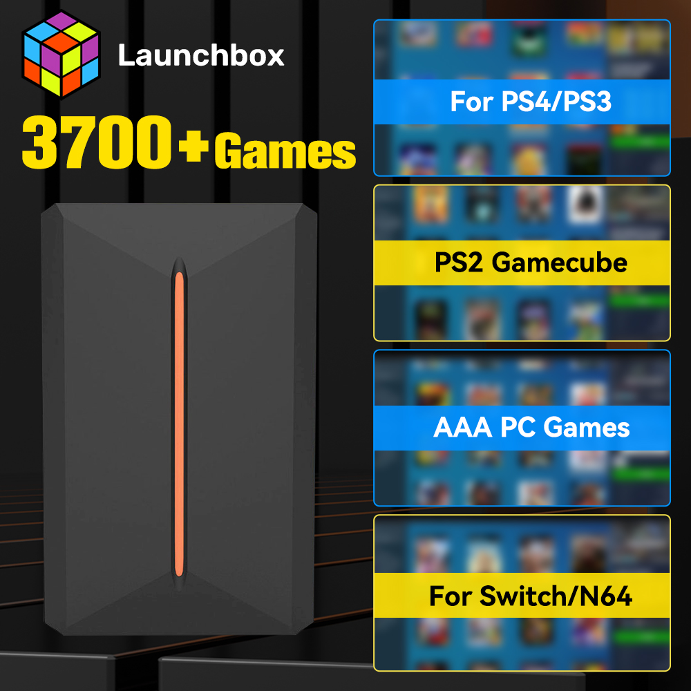 Launchbox 500GB External Game  - đánh giá và giá Retro Gaming Hdd