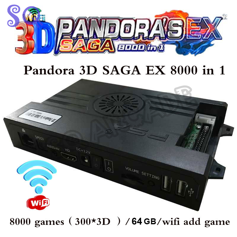 Arcade Pandora Saga Box EX2 80 - đánh giá và giá Retro Gaming Store