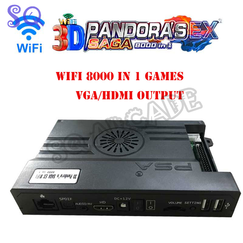 Arcade Pandora Saga Box EX2 80 - đánh giá và giá Retro Gaming Store