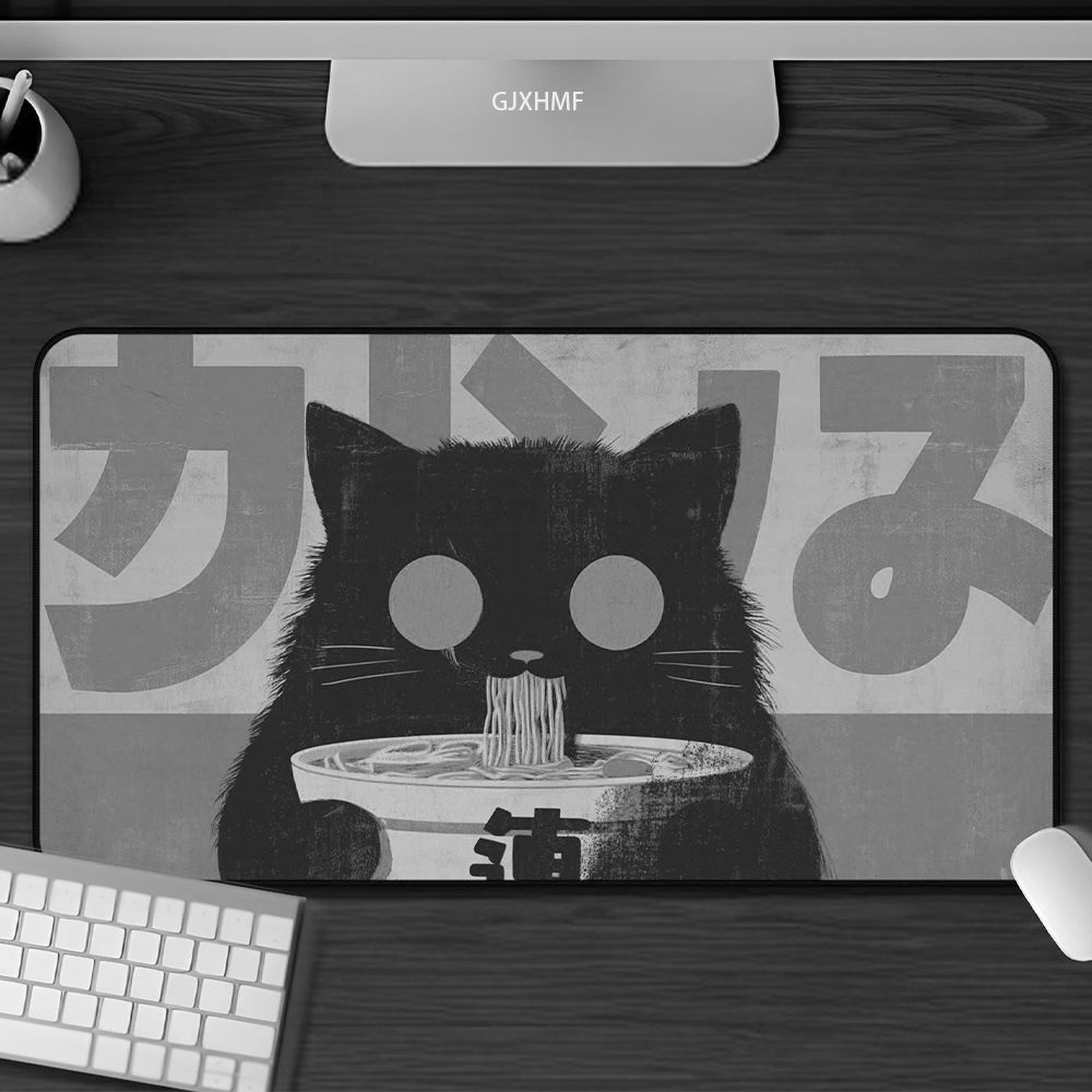 Kawaii Black Cat Ramen Mouse P - đánh giá và giá Retro Gaming Xl