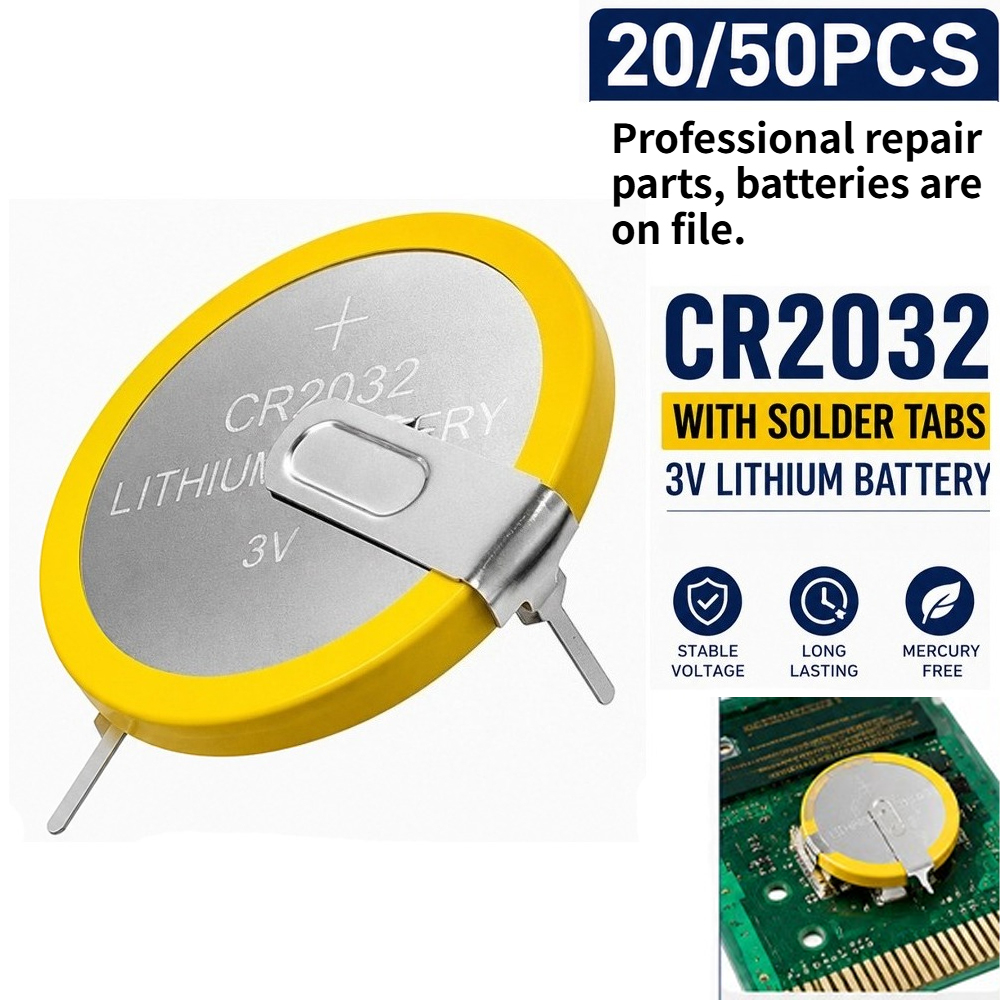 20/50 CR2032 Button Cell Batte - đánh giá và giá Retro Gaming Repair