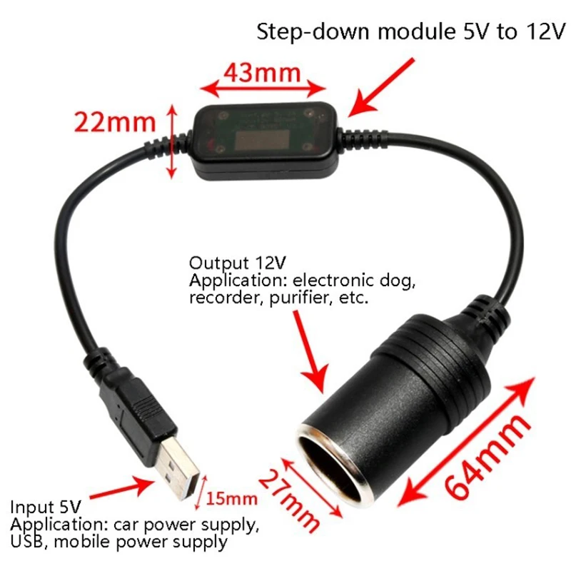 【Fast Ship】Car Converter Adapt - đánh giá và giá Controller Adapter Usb