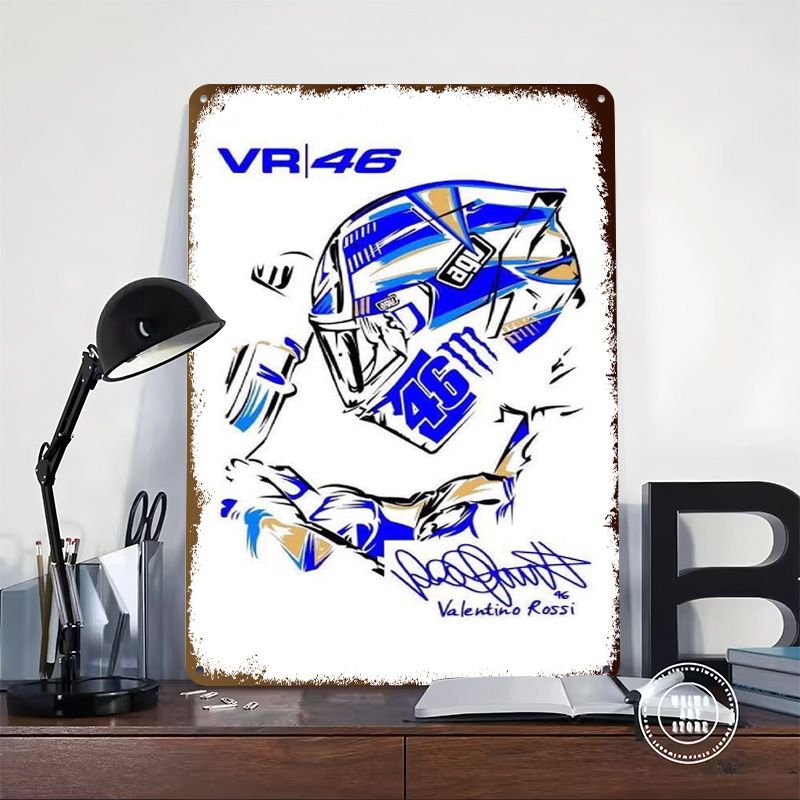Helmet VR 46 Poster Wall Art R - đánh giá và giá Retro Gaming Vr