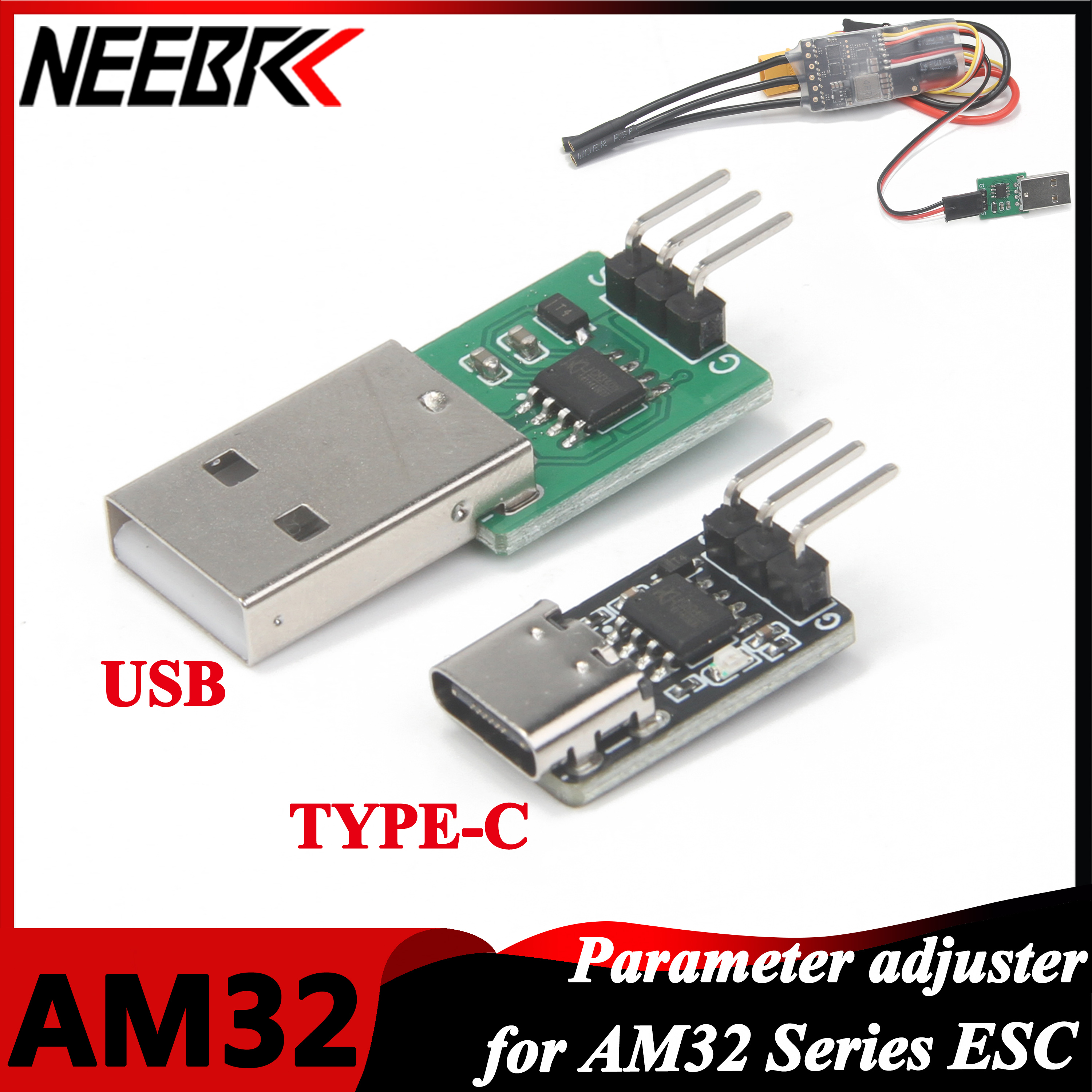 AM32 40A 45A 65A 80A ESC USB/T - đánh giá và giá Controller Adapter Usb
