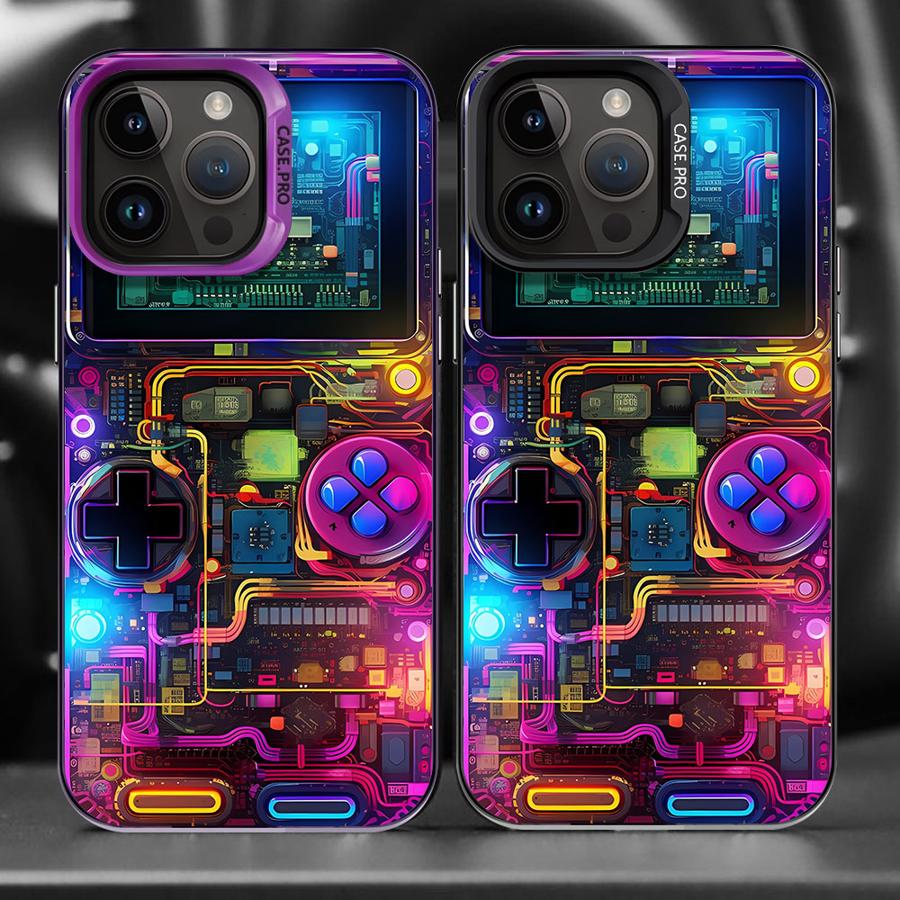 Retro Game Console Pattern Pho - đánh giá và giá Retro Gaming Phone