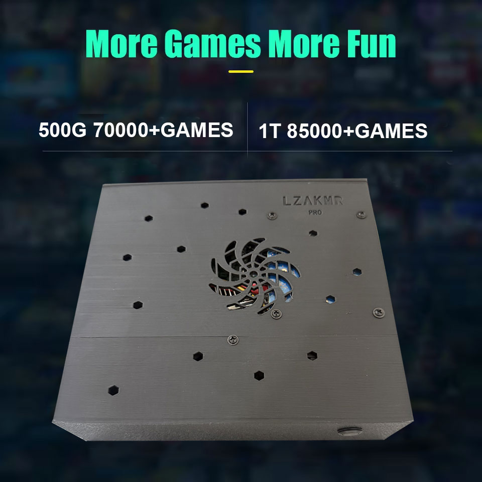 4G/8G Built-in 85000 Games 1T  - đánh giá và giá Retro Gaming Hdd