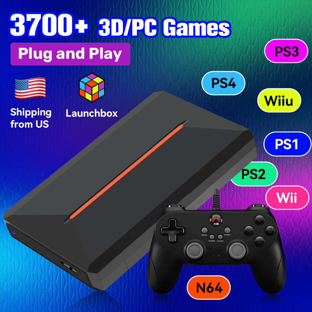 Launchbox OS 500GB Portable Ga - đánh giá và giá Retro Gaming Hdd