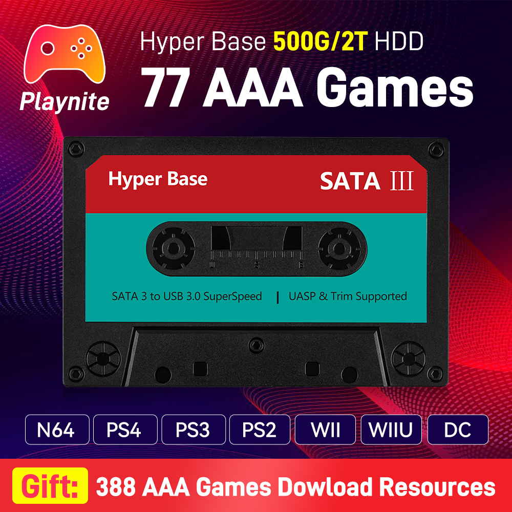 Portable 500G/2T Retro Game Ha - đánh giá và giá Retro Gaming Hdd