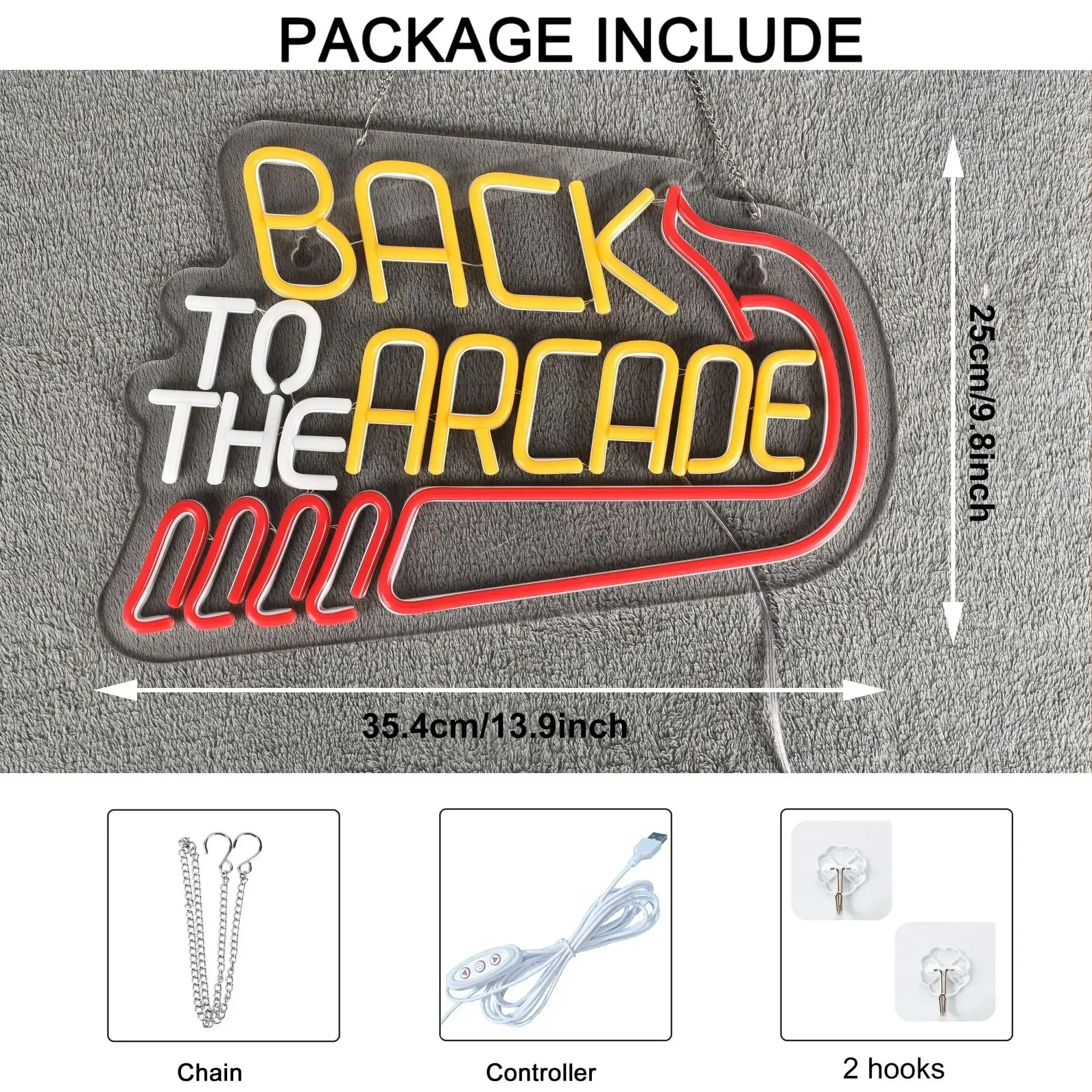 Back to The Arcade Neon Sign R - đánh giá và giá Retro Gaming Gift Ideas